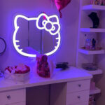 آینه دکوراتیو تارادکور طرح کیتی