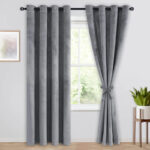 پرده مدل مخمل کالیفرنیا K123 سایز 280x150 سانتی متر