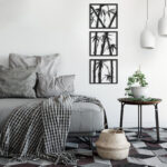 دیوارکوب مدل بامبو کد A-BM003 مجموعه 3 عددی