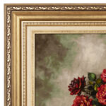 تابلو فرش دستباف سی پرشیا طرح گل در کوزه سفالی کد 903997