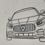 دیوارکوب مدل ماشین