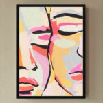 تابلو مدل Sweetheart canvas کد 248901572