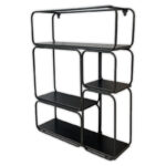 شلف دیواری مدل زبرا