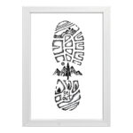 تابلو طرح get out کد T122