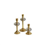 شمعدان مدل آستریا بسته 3 عددی
