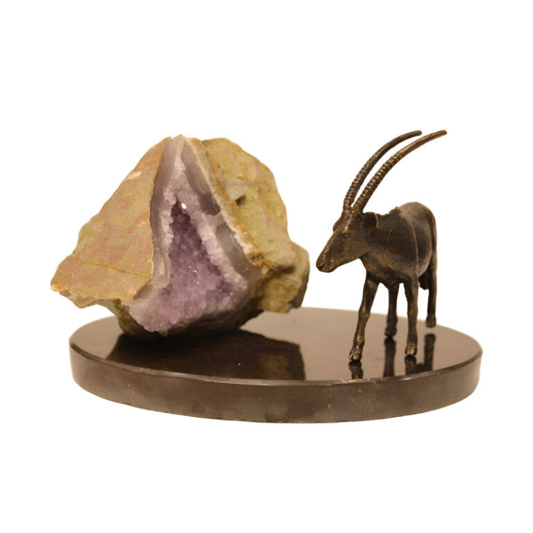 مجسمه مدل آهو شاخدار