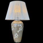 آباژور رومیزی مدل یونا لاستر طرح دار