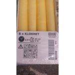 شمع ایکیا مدل 826 بسته 8 عددی