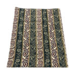 روفرشی مدل جاجیم ترکمن تراکم بافت کد 04 زمینه کرم