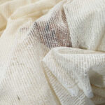 پرده تیکو دکو مدل دوخت ساده تور کادکا طرح دار سایز 280x300 سانتی‌متر