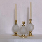 شمعدان مدل چیدا مجموعه 3 عددی