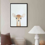 تابلو مدل Baby deer کد 248901858