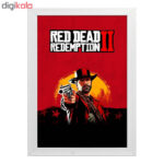 تابلو طرح red dead کد t31
