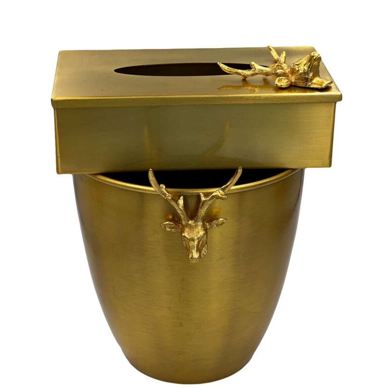 ست سطل و جای دستمال کاغذی کد 4008