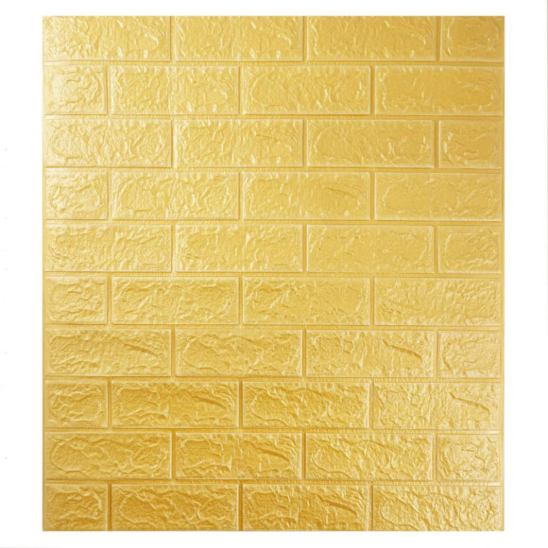 دیوارپوش مدل فومی پشت چسب دار طرح آجری خارجی بسته 8 عددی