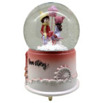 گوی موزیکال مدل پمپی Love Story کد PA2047