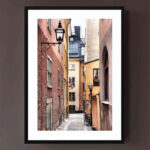 تابلو مدل Old Town Stockholm کد 248901990