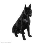 مجسمه مدل سگ