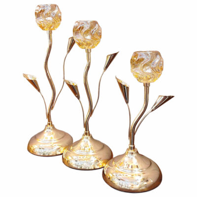 شمعدان مدل 698 مجموعه سه عددی 