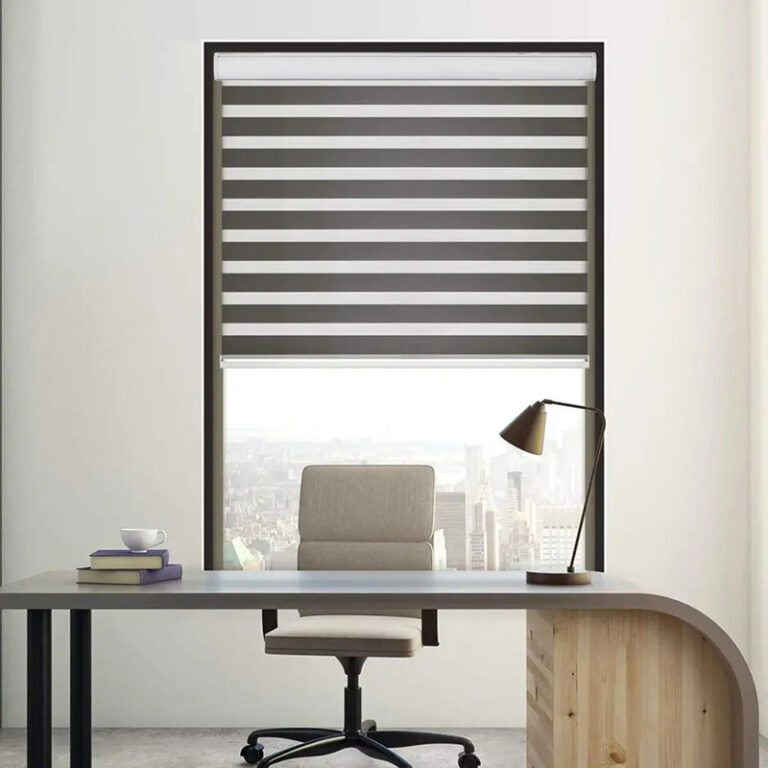 پرده زبرا زیو مدل اداری سایز 200x180 سانتی متر