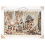 تابلو فرش دستباف سی پرشیا مدل بازار مسگرها کد 903591