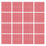 کفپوش مدل TTR-nisha بسته 16 عددی