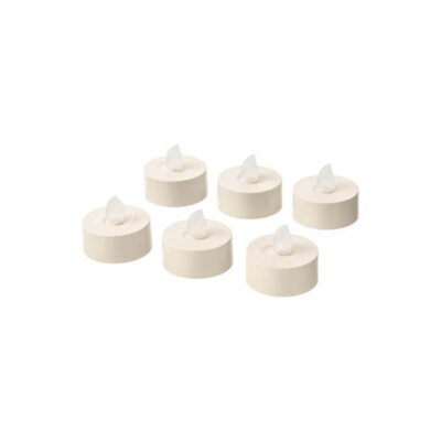 شمع ال ای دی ایکیا مدل GODAFTON کد 567 بسته 6 عددی 