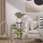 گلدان به همراه گل مصنوعی ایکیا مدل fejka کد 60593225