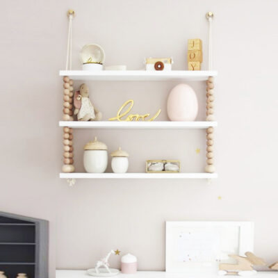شلف دیواری مدل آویز اتاق کودک W3
