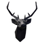 مجسمه مدل گوزن چند ضلعی