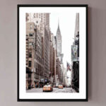 تابلو مدل Street of Manhattan کد 248901906