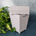 ست سطل و جعبه دستمال مدل مرجان