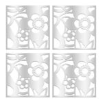 تایل سقفی آسمان مجازی بنی دکو مدل MC27 اندازه 60x60 سانتی متر مجموعه 4 عددی