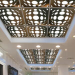 تایل سقفی آسمان مجازی بنی دکو مدل MC25 اندازه 60x60 سانتی متر مجموعه 4 عددی