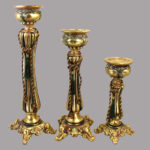 شمعدان مدل Roona مجموعه 3 عددی