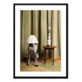 تابلو مدل Lamp doggo کد 248901662