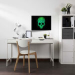 تابلو مدل skull کد F-12046