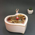 جعبه موزیکال مدل قلب