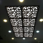 تایل سقفی آسمان مجازی بنی دکو مدل MC33 اندازه 60x60 سانتی متر مجموعه 4 عددی