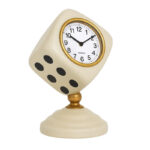 ساعت رومیزی عقربهای مدل تاس