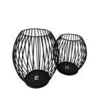 شمعدان نیل آرت مدل Baloni مجموعه 2 عددی