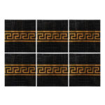 دیوارپوش مدل تایل بین کابینتی پشت چسبدار کد 10025 بسته 6 عددی