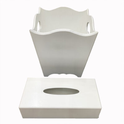 ست سطل و جای دستمال کاغذی کد 2825