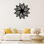 دیوارکوب مدل گلبرگ فلزی کد zb7