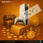 آویز حوله مدل کاروب کد 14