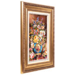 تابلو فرش دستباف سی پرشیا مدل گل با گلدان کد 903718