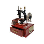 جعبه موزیکال مدل چرخ خیاطی صنعتی