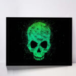 تابلو مدل skull کد F-12046