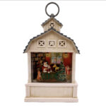 گوی موزیکال مدل پمپی کریسمسی طرح بابانوئل کد WDL-24010B