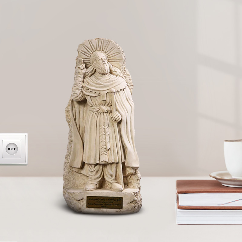 4076b7289f6172ae0161e0f0be79ecea مجسمه تندیس و پیکره شهریار مدل تندیس زرتشت کد M410